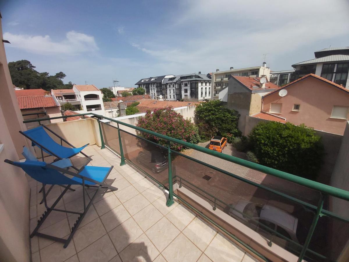 Centre, Grand T2 Balcon Pkg, Plage Gare 600M, Tres Calme Arcachon Exterior photo